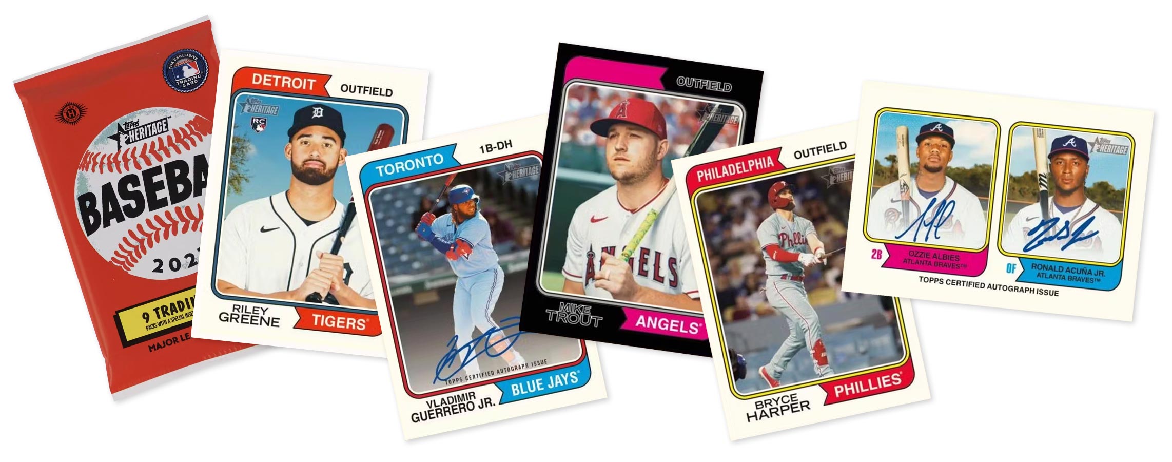 2023 Topps Heritage Baseball Cards