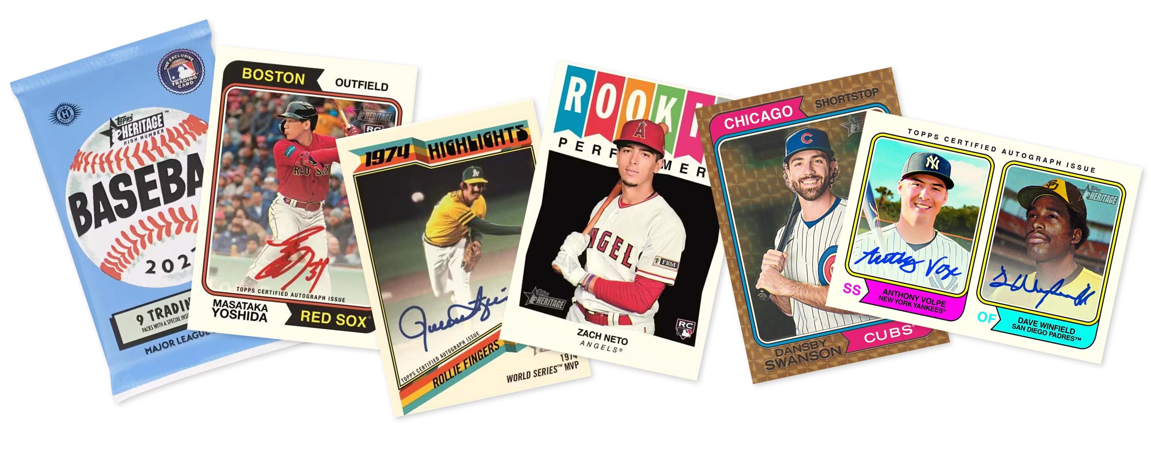 2023 Topps Heritage High Number Baseball Cards