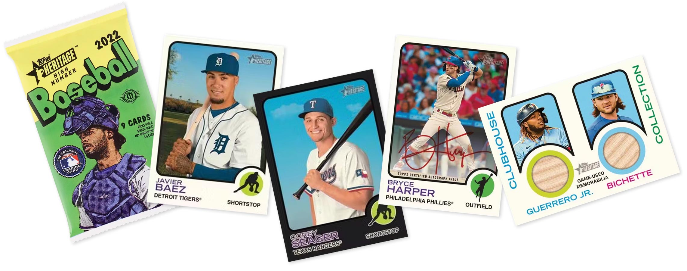 2022 Topps Heritage High Number Baseball Card Packs